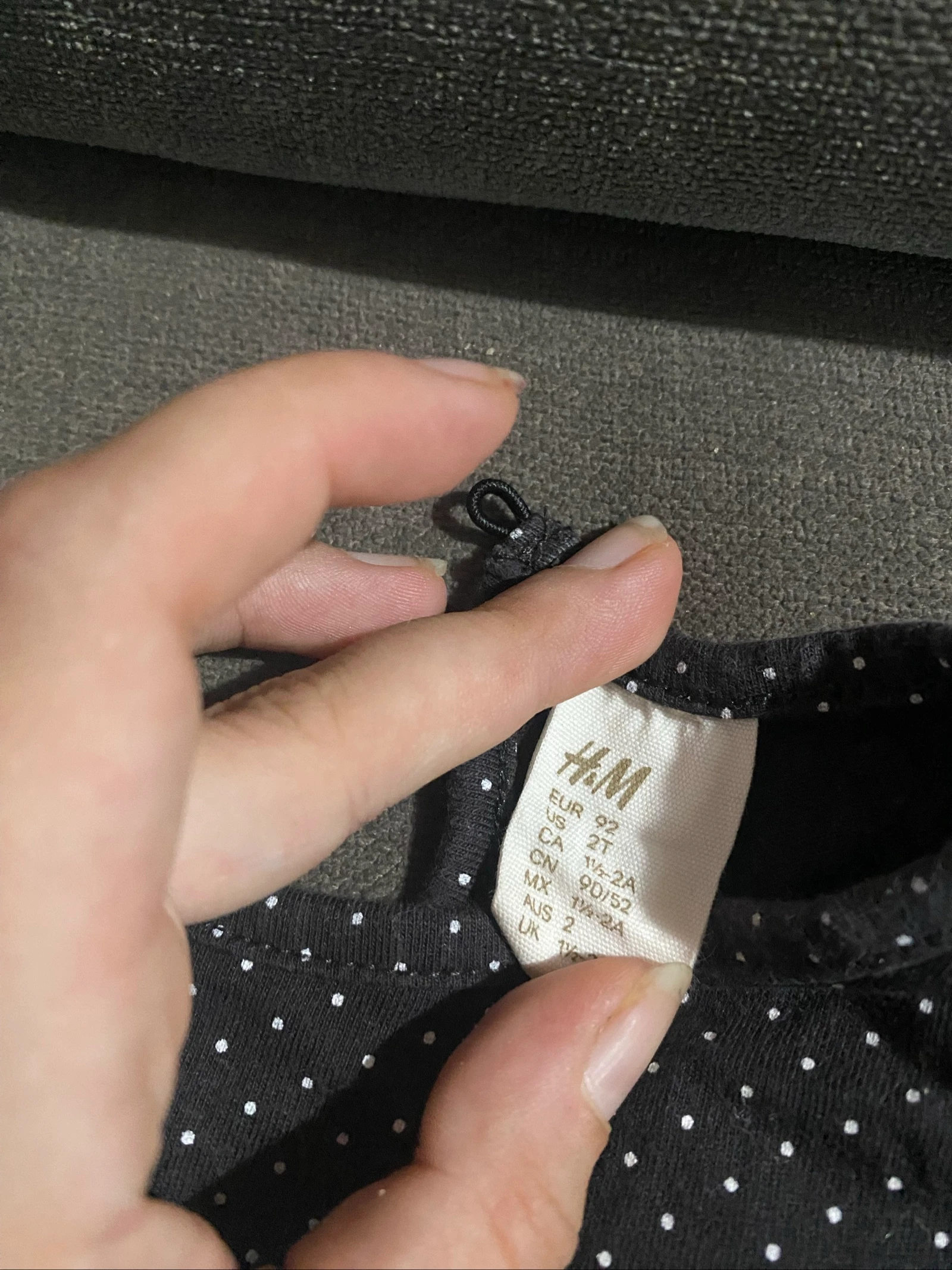 H&M polka dot shirt size 92 cm – photo 4